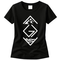 God Is Greater Than The Highs And Lows Ups And Downs Womens T-Shirt
