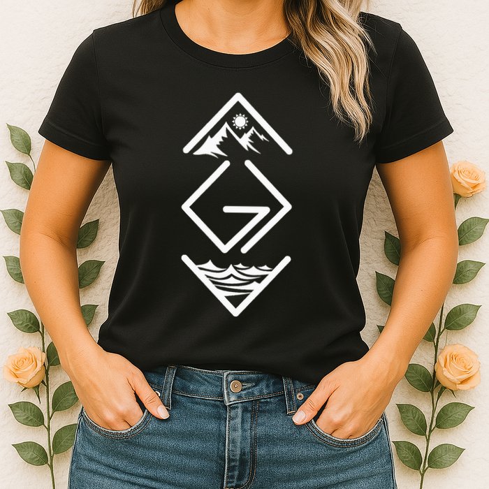 God Is Greater Than The Highs And Lows Ups And Downs Womens T-Shirt