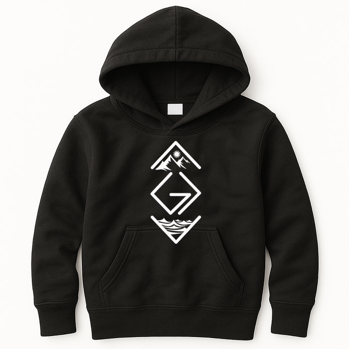 God Is Greater Than The Highs And Lows Ups And Downs Kids Hoodie