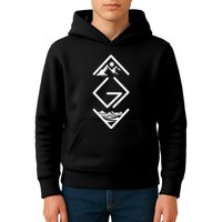 God Is Greater Than The Highs And Lows Ups And Downs Kids Hoodie