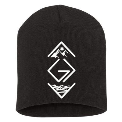 God Is Greater Than The Highs And Lows Ups And Downs Short Acrylic Beanie