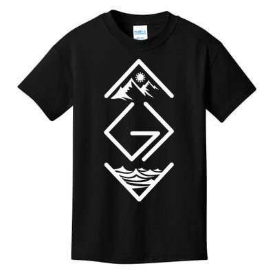 God Is Greater Than The Highs And Lows Ups And Downs Kids T-Shirt