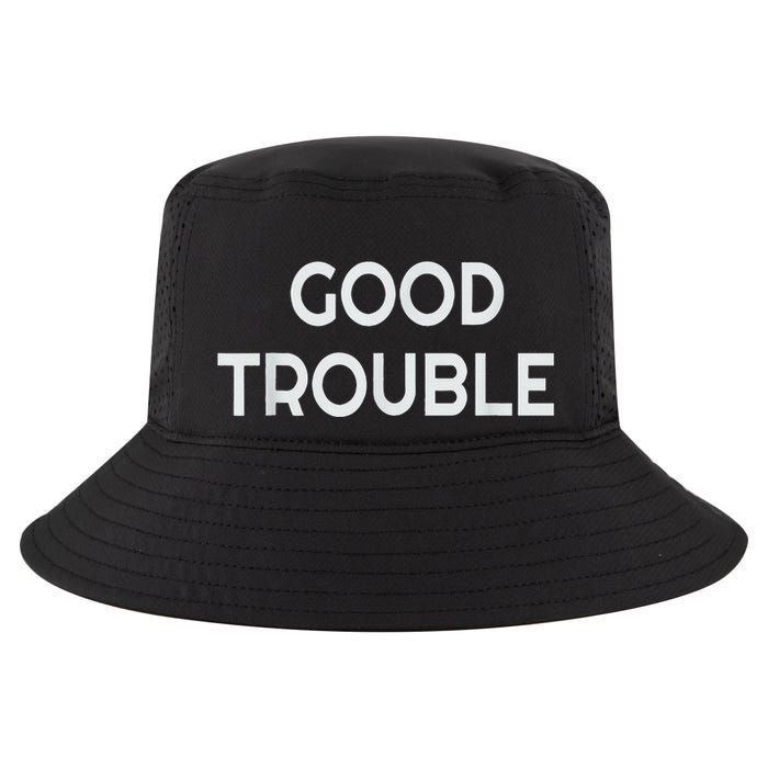 Get In Good Necessary Trouble Cool Comfort Performance Bucket Hat