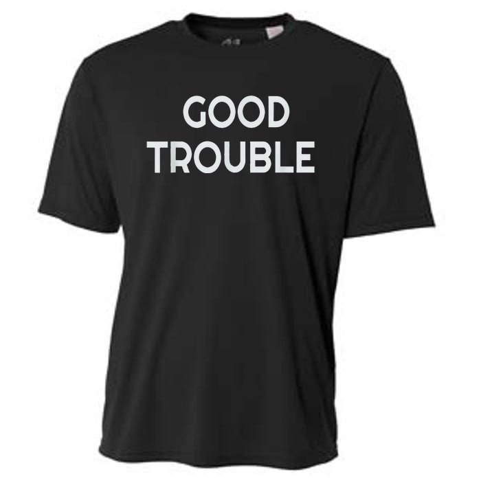 Get In Good Necessary Trouble Cooling Performance Crew T-Shirt