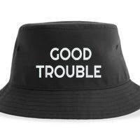 Get In Good Necessary Trouble Sustainable Bucket Hat