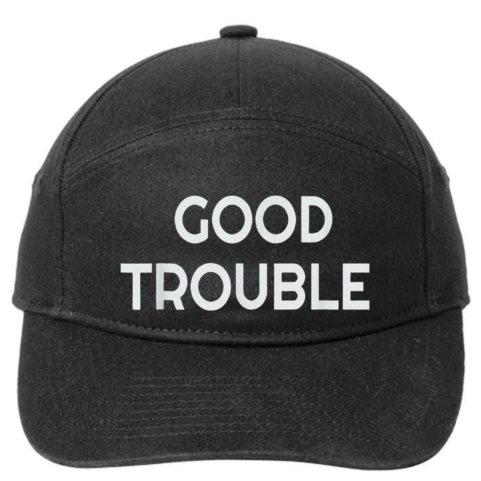 Get In Good Necessary Trouble 7-Panel Snapback Hat