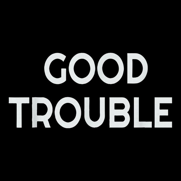 Get In Good Necessary Trouble 7-Panel Snapback Hat