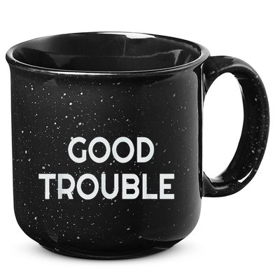 Get In Good Necessary Trouble 15oz Campfire Ceramic Mug