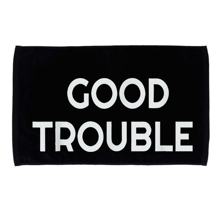 Get In Good Necessary Trouble Microfiber Hand Towel