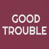 Get In Good Necessary Trouble 16oz Travel Tumbler