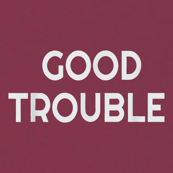 Get In Good Necessary Trouble 16oz Travel Tumbler