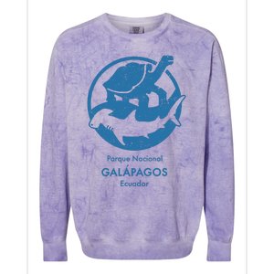 Galapagos Island Colorblast Crewneck Sweatshirt