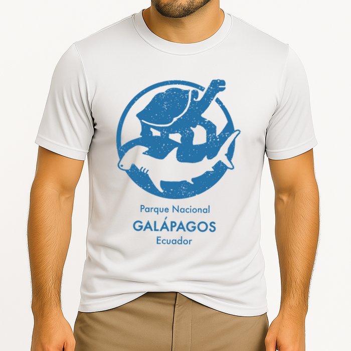 Galapagos Island Cooling Performance Crew T-Shirt