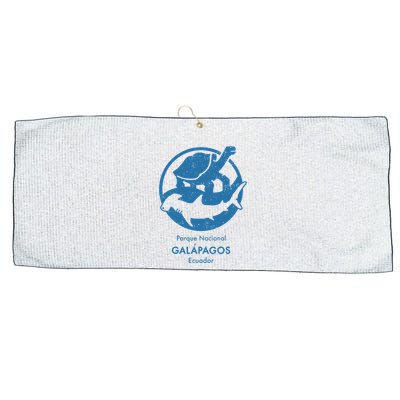 Galapagos Island Large Microfiber Waffle Golf Towel