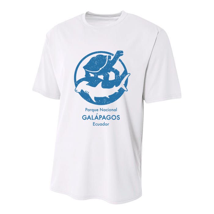 Galapagos Island Youth Performance Sprint T-Shirt