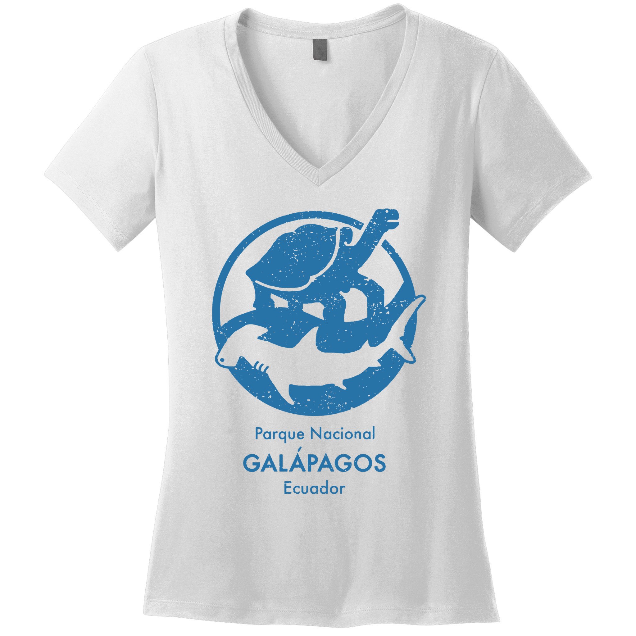 Galapagos Island Women's V-Neck T-Shirt