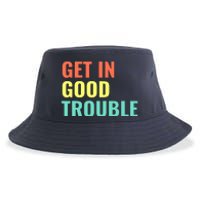 Get In Good Necessary Trouble Sustainable Bucket Hat