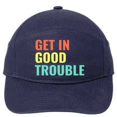 Get In Good Necessary Trouble 7-Panel Snapback Hat