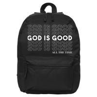 God Is Good Christian Worship Preachers 16 in Basic Backpack