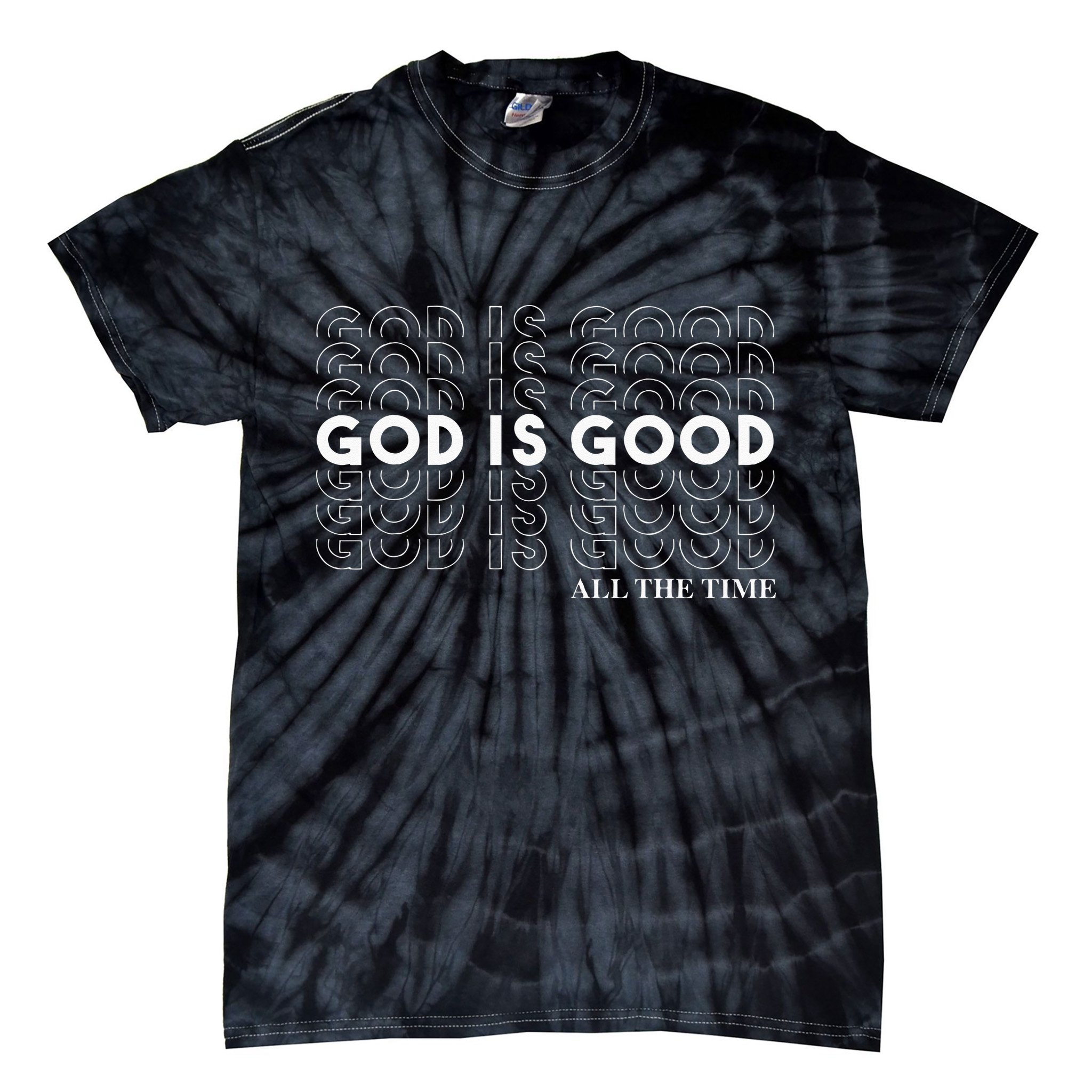 God Is Good Christian Worship Preachers Tie-Dye T-Shirt