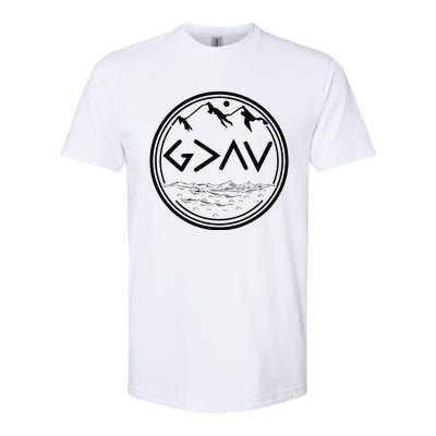 God Is Greater Than The Highs And Lows Softstyle CVC T-Shirt