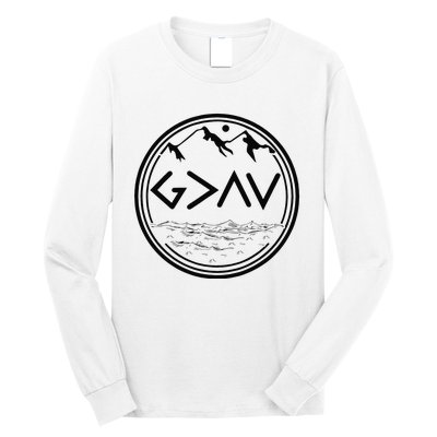 God Is Greater Than The Highs And Lows Long Sleeve Shirt