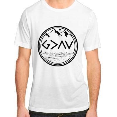 God Is Greater Than The Highs And Lows Adult ChromaSoft Performance T-Shirt