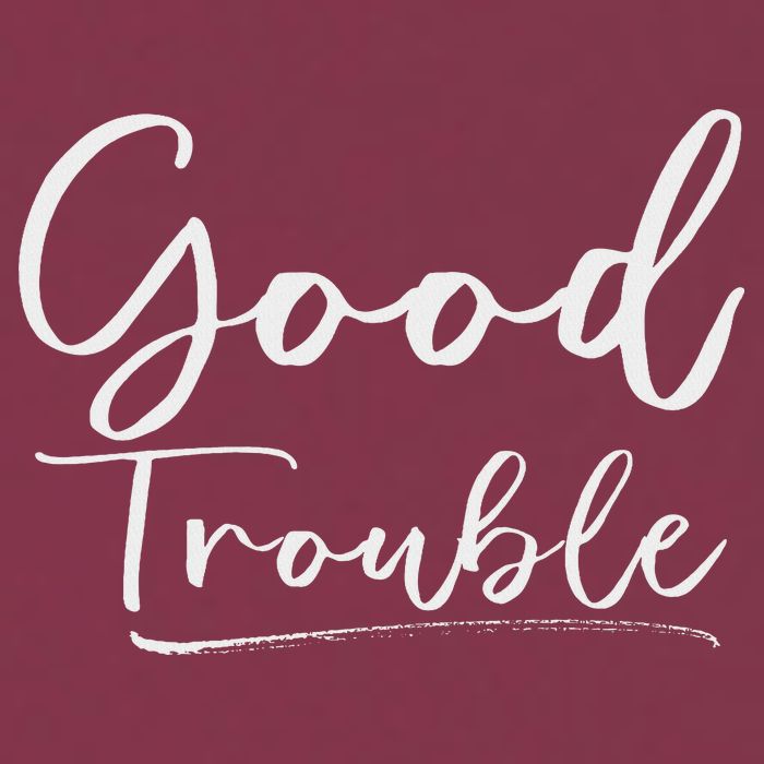 Get In Good Necessary Trouble For Social Justice 16oz Travel Tumbler