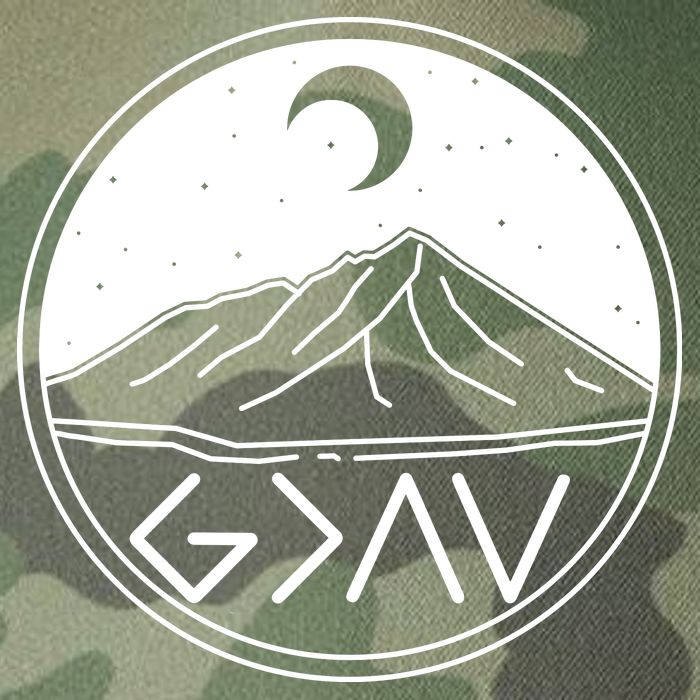 God Is Greater Than High And Lows Mountain Camping Legacy Tie Dye Trucker Hat