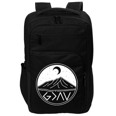 God Is Greater Than High And Lows Mountain Camping Impact Tech Backpack
