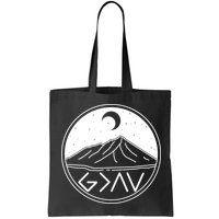 God Is Greater Than High And Lows Mountain Camping Bag