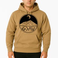 God Is Greater Than High And Lows Mountain Camping Hoodie