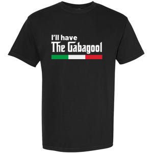 Gabagool Italy Gifts for Italians Capicola NJ New Jersey Garment-Dyed Heavyweight T-Shirt