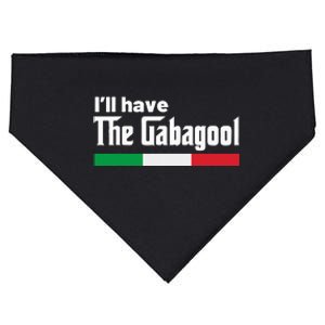 Gabagool Italy Gifts for Italians Capicola NJ New Jersey USA-Made Doggie Bandana