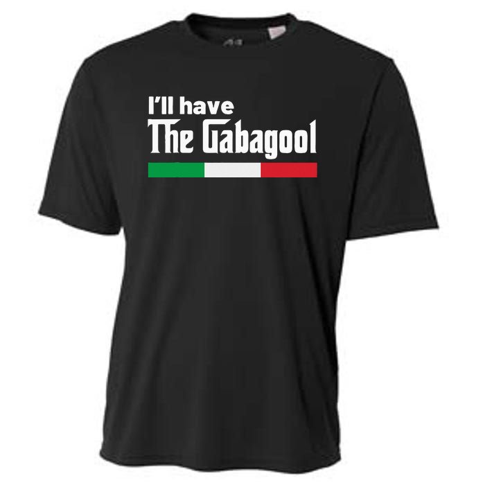 Gabagool Italy Gifts for Italians Capicola NJ New Jersey Cooling Performance Crew T-Shirt