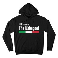 Gabagool Italy Gifts for Italians Capicola NJ New Jersey Hoodie