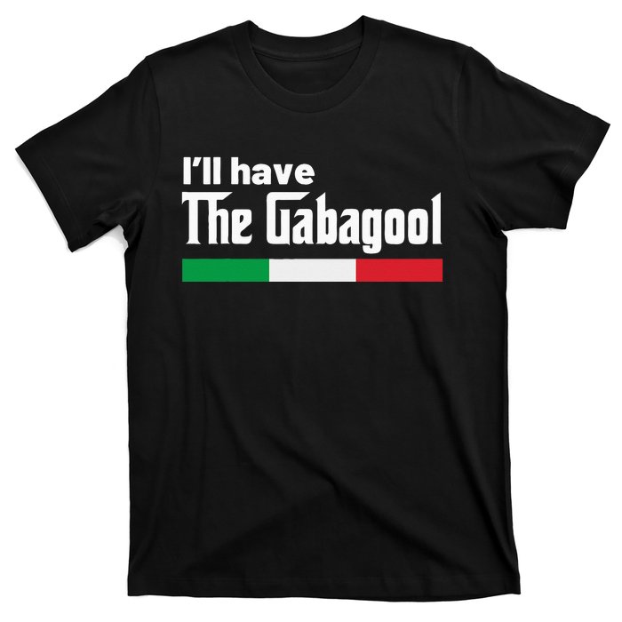 Gabagool Italy Gifts for Italians Capicola NJ New Jersey T-Shirt