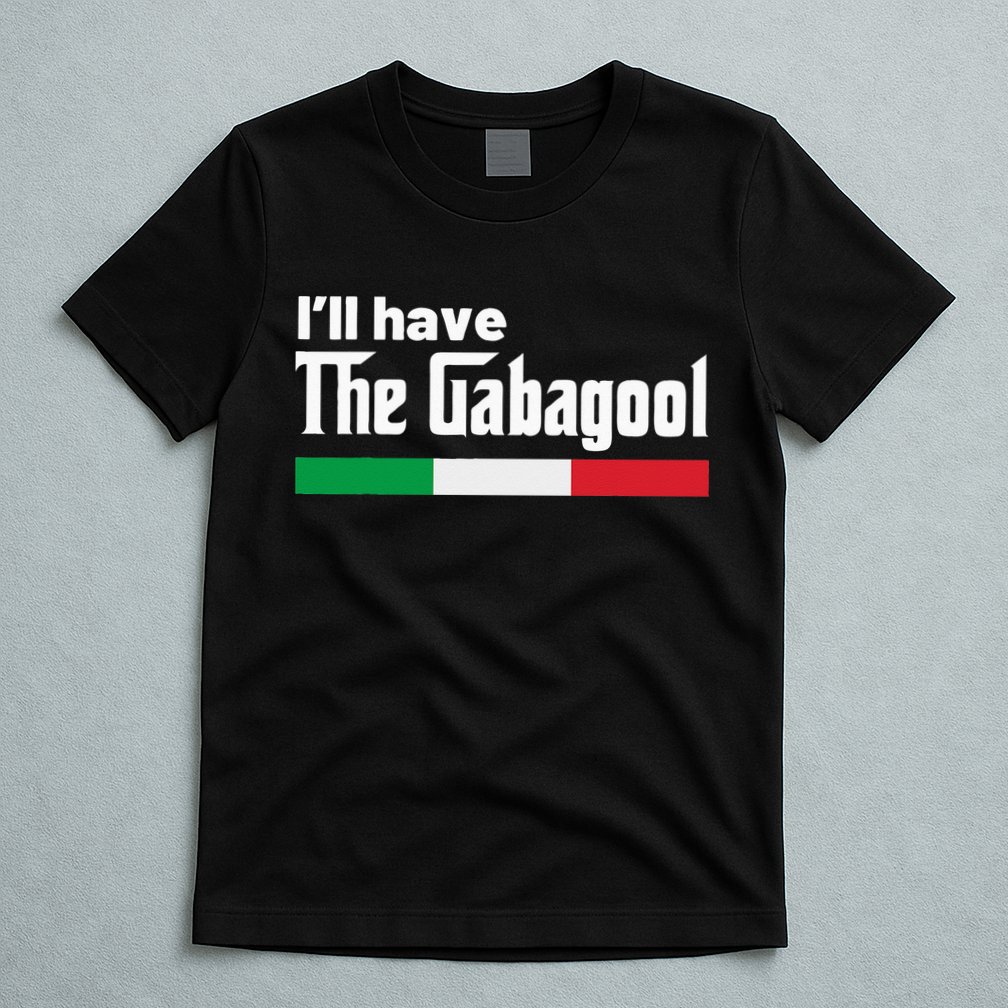 Gabagool Italy Gifts for Italians Capicola NJ New Jersey T-Shirt