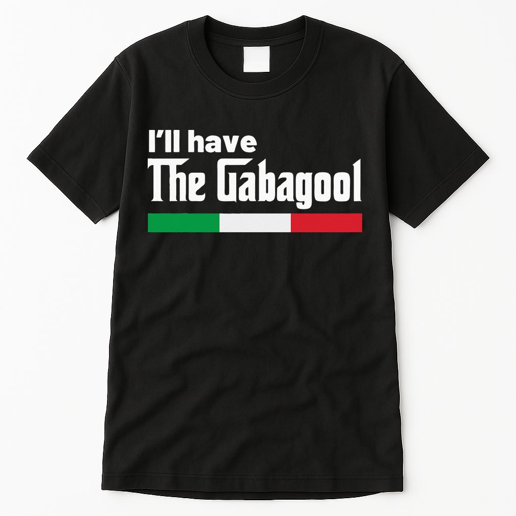 Gabagool Italy Gifts for Italians Capicola NJ New Jersey Tall T-Shirt
