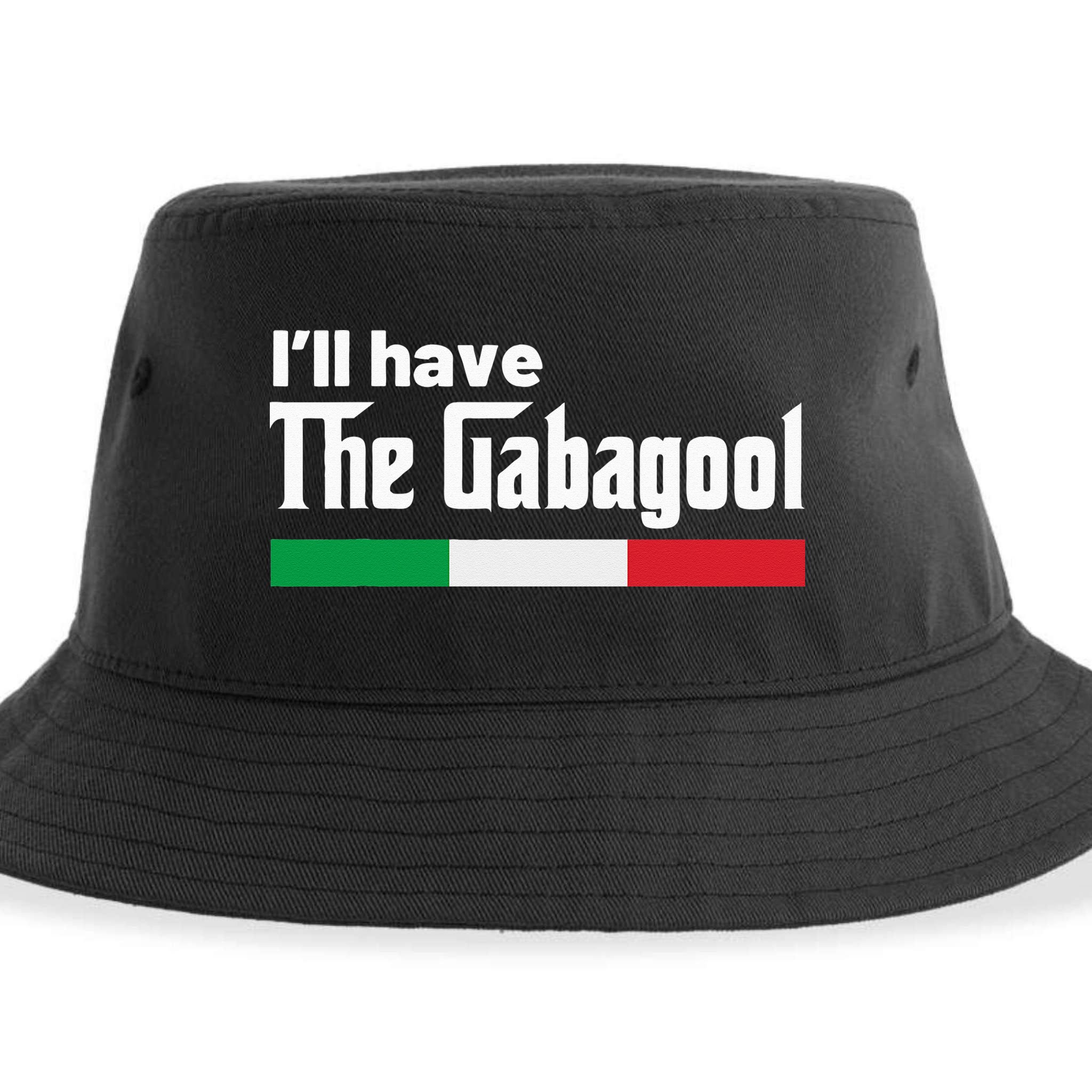 Gabagool Italy Gifts for Italians Capicola NJ New Jersey Sustainable Bucket Hat