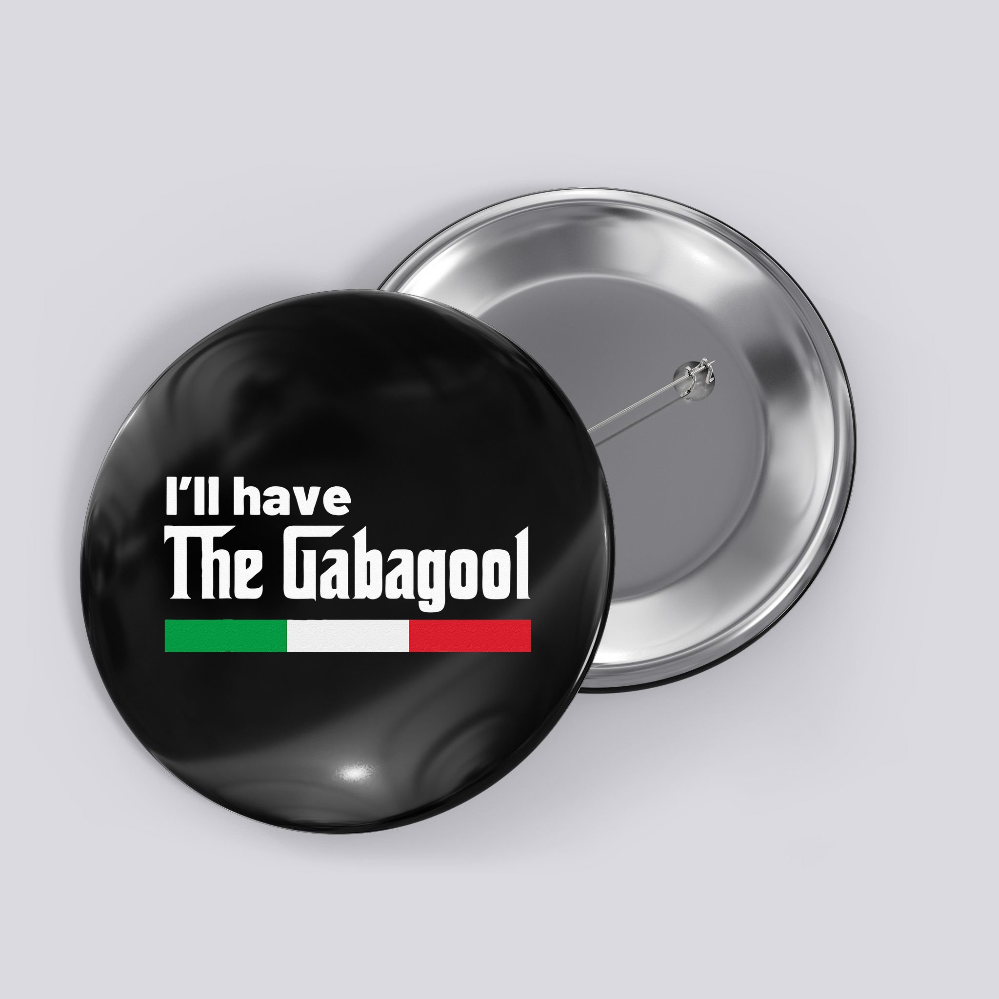 Gabagool Italy Gifts for Italians Capicola NJ New Jersey Button