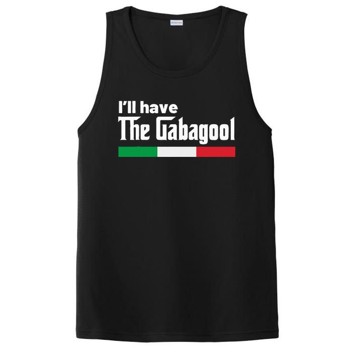 Gabagool Italy Gifts for Italians Capicola NJ New Jersey PosiCharge Competitor Tank