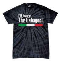 Gabagool Italy Gifts for Italians Capicola NJ New Jersey Tie-Dye T-Shirt