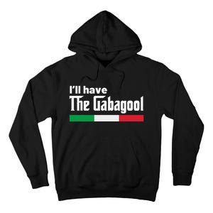 Gabagool Italy Gifts for Italians Capicola NJ New Jersey Tall Hoodie