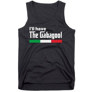 Gabagool Italy Gifts for Italians Capicola NJ New Jersey Tank Top