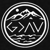 God Is Greater Than The High And Lows Graphic Inspirational Christian Mountain Ladies PosiCharge Tri-Blend Wicking Tank