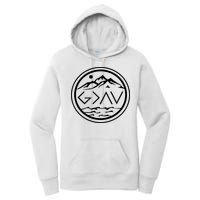 God Is Greater Than The High And Lows Graphic Inspirational Christian Mountain Women's Pullover Hoodie