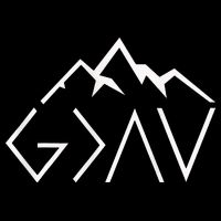 God Is Greater Than The Highs And Lows Minimalist Mountains Drawstring Bag
