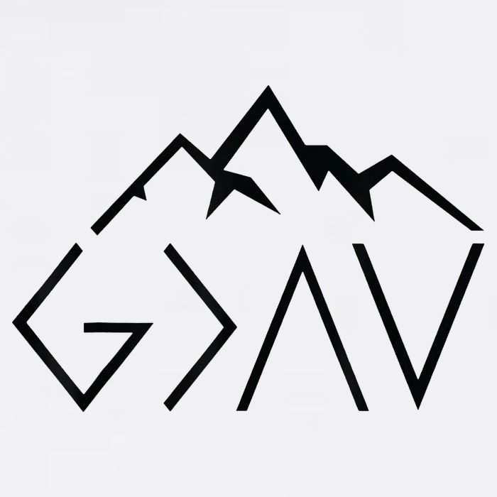 God Is Greater Than The Highs And Lows Minimalist Mountains Cool Comfort Performance Bucket Hat