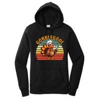 Gobblegool Italian Gobble Turkey Day Fall Thanksgiving Women's Pullover Hoodie